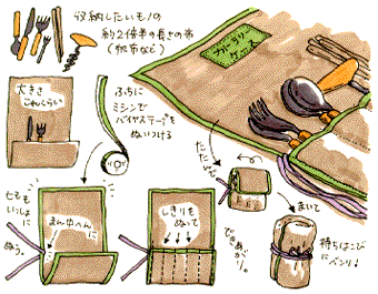 カトラリーケースを作ろう