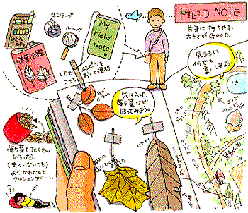 フィールドノートを書く